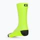Dviračių kojinės Alé Team 18 cm fluorescencinės geltonos spalvos 2