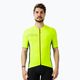 Vyriški Alé Maglia MC Color Block dviratininkų marškinėliai fluorescent yellow