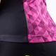 Moteriški dviratininkų marškinėliai Alé Top Donna Triangles fluo pink/violet 7