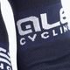 Alé Calza Q-Skin 16 cm Stars mėlynos/baltos dviratininkų kojinės 7