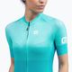 Moteriški dviračių marškinėliai Alé Maglia Donna MC Level turquoise 3