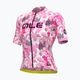 Moteriški dviračių marškinėliai Alé Maglia Donna MC Amazzonia fluo pink 5