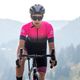 Moteriški dviračių marškinėliai Alé Maglia Donna MC Gradient fluo pink 9