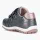 Vaikiški batai Geox Heira dark grey/dark pink 9
