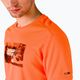 CMP vyriški trekingo marškinėliai oranžiniai 30T5057/C706 4