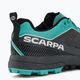 Moteriški trekingo batai SCARPA Rapid GTX pilkai mėlyni 72701 9