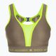 Liemenėlė Shock Absorber Ultimate Run Bra Padded grey/lemon