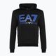 Vyriškas džemperis EA7 Emporio Armani Train Logo Series Oversize Logo Hoodie Coft black