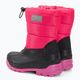CMP Sneewy rožinės/juodos spalvos jaunimo sniego batai 3Q71294/C809 3