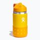 Hydro Flask plačiakaklis su šiaudeliu ir dangteliu 355 ml terminis butelis oranžinis W12BSWBB721 2