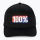 Vyriška 100% Classic X-Fit Flexfit beisbolo kepurė juoda 4