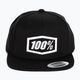 Vyriška 100% Essential Snapback kepurė juoda 4