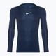 Vyriški termoaktyvūs marškinėliai ilgomis rankovėmis Nike Dri-FIT Park First Layer LS midnight navy/white