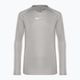 Vaikiški termoaktyvūs marškinėliai ilgomis rankovėmis Nike Dri-FIT Park First Layer pewter grey/white