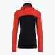 Dakine moteriški plaukimo marškinėliai Hd Snug Fit Rashguard Hoodie black and red DKA333W0002 5
