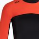 Dakine moteriški maudymosi marškinėliai Hd Snug Fit Rashguard black and red DKA651W0008 3