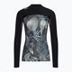 Dakine moteriški maudymosi marškinėliai Hd Snug Fit Rashguard black/grey DKA651W0008