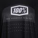 Vyriški dviračių marškinėliai su ilgomis rankovėmis 100% R-Core X Jersey black white 3