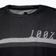 Vyriški dviratininkų marškinėliai 100% Airmatic Jersey black charcoal 3