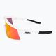100% Speedcraft Sl Multilayer Mirror Lens soft tact off white/hiper red dviračių akiniai 4