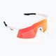 100% Speedcraft Sl Multilayer Mirror Lens soft tact off white/hiper red dviračių akiniai 6