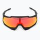 100% Speedtrap Multilayer Mirror Lens Soft Tact juoda/hiper red dviratininkų akiniai 3