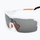 Ocean Sunglasses akiniai nuo saulės Race matiniai balti/dūminiai 3800.2X dviračių akiniai 5