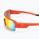 Ocean Sunglasses akiniai nuo saulės Race matiniai raudoni/revo raudoni 3800.5X dviračių akiniai 4