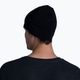 BUFF vidutinio svorio Merino vilnos vientisa juoda žieminė kepurė 4
