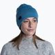 BUFF Megzta žieminė kepurė Niels dulkėtos mėlynos spalvos 5