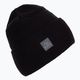 BUFF Kryžminio mezgimo žieminė kepurė vienspalvė juoda