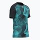 Vyriški teniso marškinėliai Joma Challenge black/turquoise 3