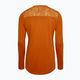Moteriški dviračių marškinėliai ilgomis rankovėmis SILVINI Ella orange 2