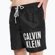 Vyriški Calvin Klein Medium Drawstring maudymosi šortai juodi 7