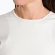 Moteriški Calvin Klein Knit balti zomšiniai marškinėliai 4