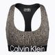 Calvin Klein Medium Support 8VR šokiruojančio rašto fitneso liemenėlė 5