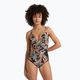 Moteriškas vientisas maudymosi kostiumėlis O'Neill Sunset black tropical flower 3