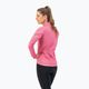 Moteriški dviračių marškinėliai ilgomis rankovėmis Rogelli Core pink 2