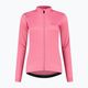 Moteriški dviračių marškinėliai ilgomis rankovėmis Rogelli Core pink 3