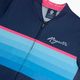 Moteriški dviračių marškinėliai Rogelli Impress II blue/pink/black 5