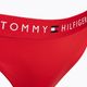 Tommy Hilfiger Side Tie Cheeky maudymosi kostiumėlio apačia raudona 3