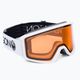 DRAGON DXT OTG balti/luminescenciniai gintariniai slidinėjimo akiniai 47022-101
