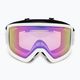 DRAGON L DX3 OTG slidinėjimo akiniai balti/šviesūs rožiniai jonai 2