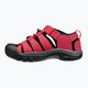 Vaikiški žygio sandalai KEEN Newport H2 ribbon red/gargoyle 9