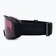 "Atomic Savor" juodi/rožiniai slidinėjimo akiniai 4