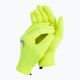 Nike Miler RG bėgimo pirštinės geltonos spalvos N0003551-715