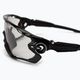Oakley Jawbreaker poliruoti juodi/skaidrūs iki juodos spalvos fotochrominiai dviratininkų akiniai 0OO9290 2