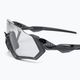 Oakley Flight Jacket plieniniai/skaidrūs iki juodos spalvos fotochrominiai dviratininkų akiniai 0OO9401 3