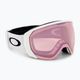 Oakley Flight Path matinės baltos/prizm snow hi pink iridium slidinėjimo akiniai OO7110-09