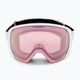 Oakley Flight Path matinės baltos/prizm snow hi pink iridium slidinėjimo akiniai OO7110-09 2